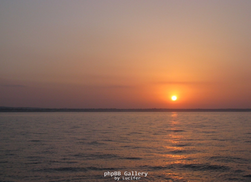 море_закат