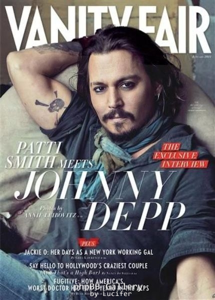 Джонни Депп в журнале Vanity Fair