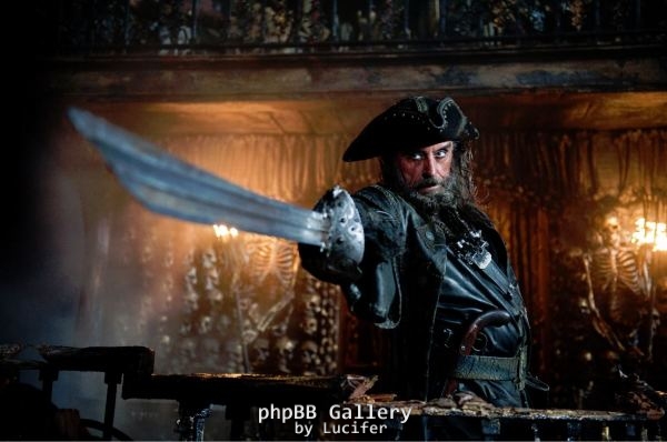 Blackbeard in real 3D