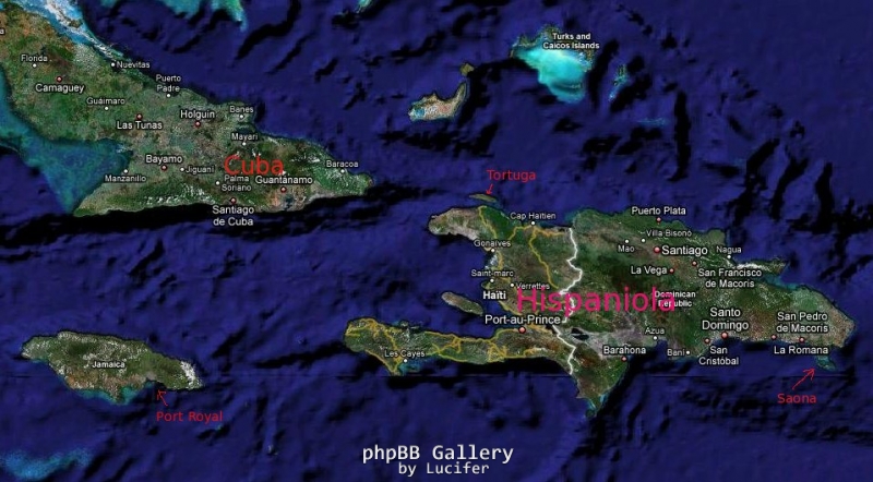 Tortuga, Hispagnola, Port Royal