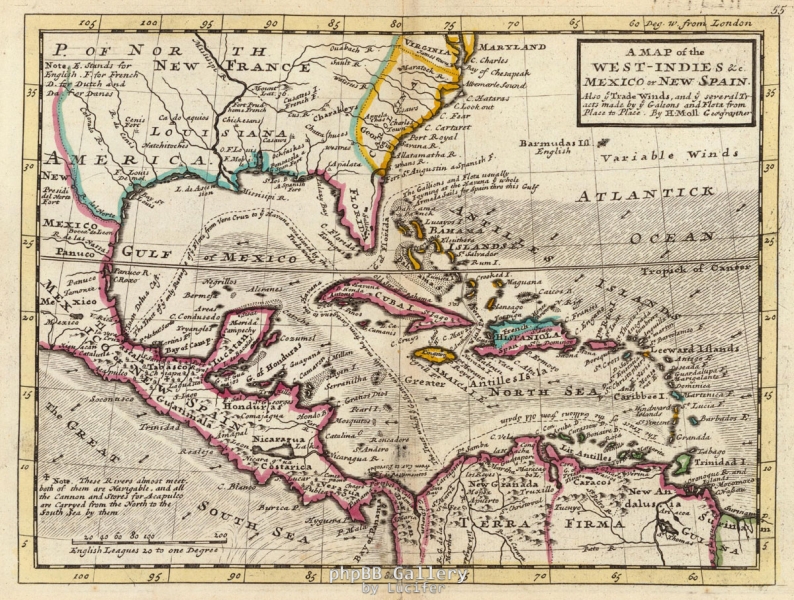 West-Indies and New Spain