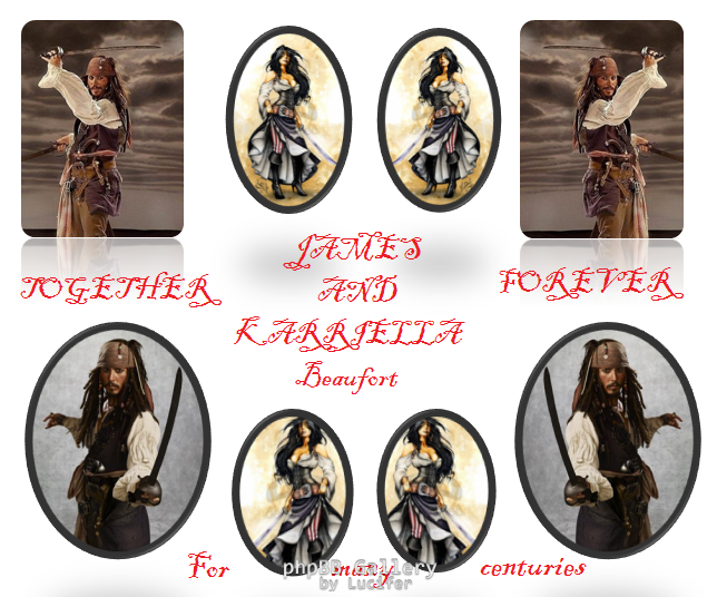 James and Karriella Beaufort - Together and Forever... For many centuries...