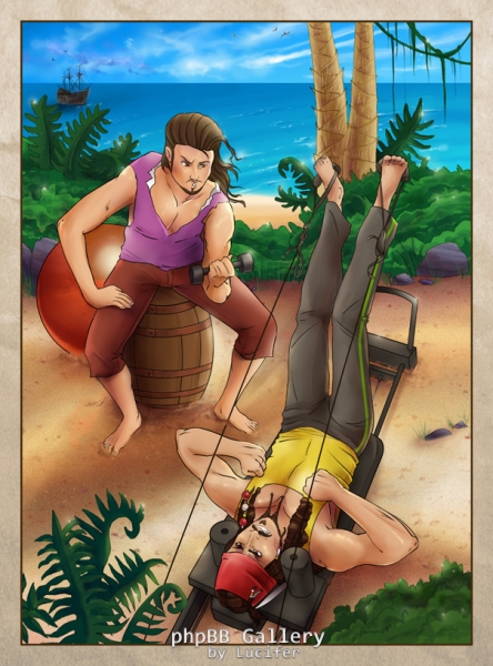 Pilates of the Caribbean by ChemicalAlia