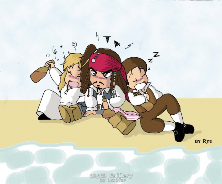 Jack Elizabeth and Will