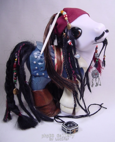 Capn   Jack Sparrow pony by Woosie