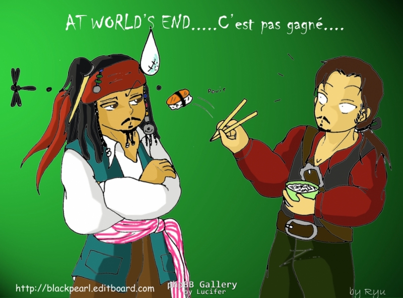 Jack Sparrow Will Turner by ryusparrow