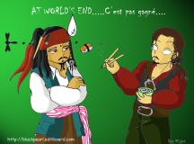 Jack Sparrow Will Turner by ryusparrow