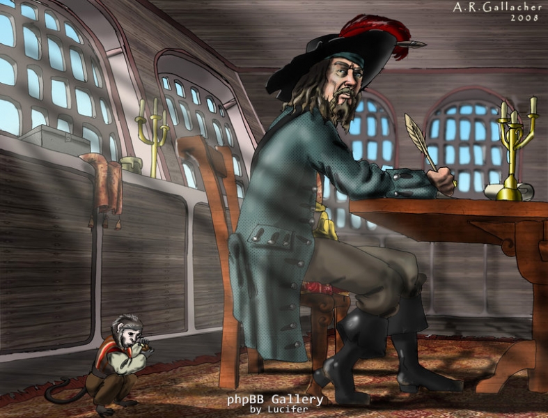 Captain Barbossa by warrioronlydude