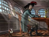 Captain Barbossa by warrioronlydude