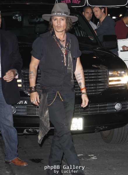 Johnny Depp joins Steven Tyler